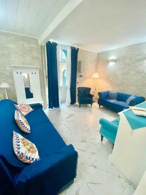 Area soggiorno di Ortigia Dreaming
