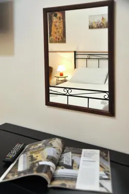 Letto o letti in una camera di Casa Salonia
