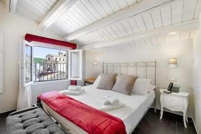 Letto o letti in una camera di Itria Palace