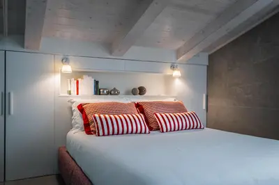 Letto o letti in una camera di Manganelli Suite Apartment