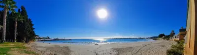 Paesaggio naturale nelle vicinanze della villa