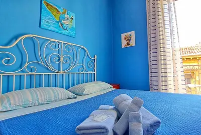 Letto o letti in una camera di Stella del Sud