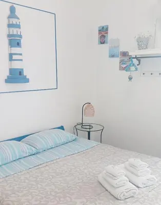 Letto o letti in una camera di Stella del Sud
