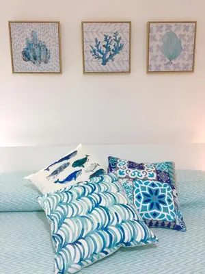 Letto o letti in una camera di Boatapartment