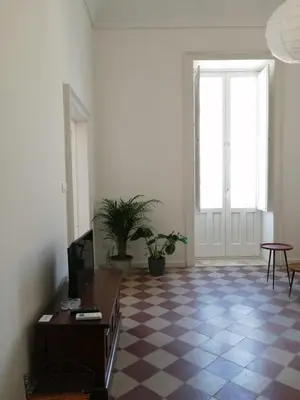 TV o dispositivi per l'intrattenimento presso Antico Mercato Ortigia Apartment