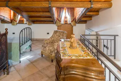 Area soggiorno di Dabbanna house near the sea, parking & wifi