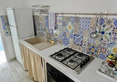 Cucina o angolo cottura di La casa del Nostromo