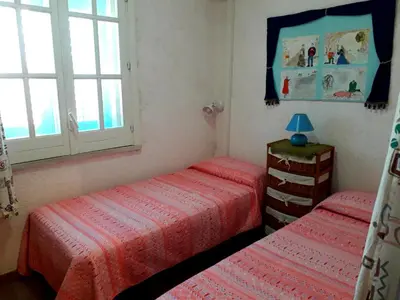 Letto o letti in una camera di Il fenicottero Marzamemi