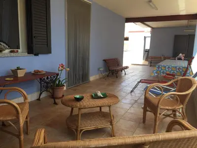 Area soggiorno di Martina Casa Vacanza