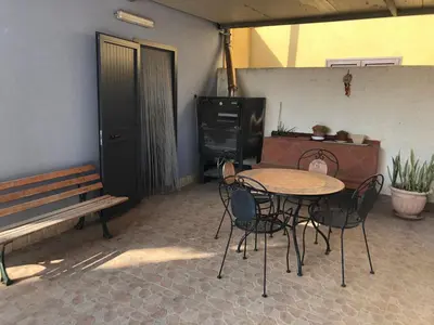 Area soggiorno di Martina Casa Vacanza