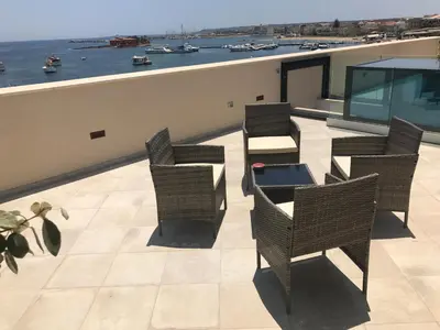 Area soggiorno di TOREMARE SUITE MARZAMEMI