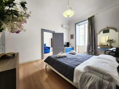 Letto o letti in una camera di Art House