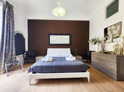 Letto o letti in una camera di Art House