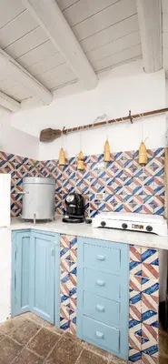 Cucina o angolo cottura di Ziolì Vintage Apartment