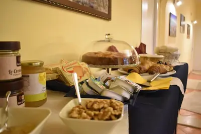 Cibo presso il bed & breakfast o nelle vicinanze