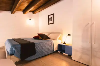 Letto o letti in una camera di Ibla Barocca