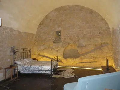 Letto o letti in una camera di la Postierla