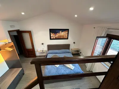 Letto o letti in una camera di Appartamento Maniace