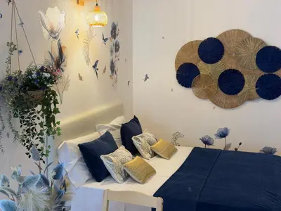 Letto o letti in una camera di Carlottas'home