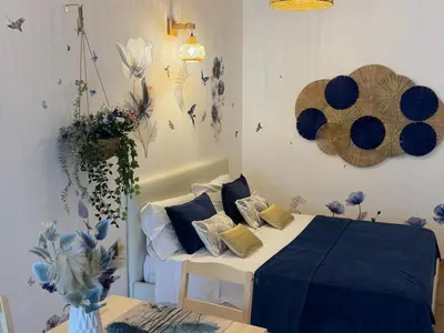Letto o letti in una camera di Carlottas'home