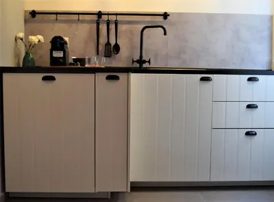 Cucina o angolo cottura di Il Limone Holiday Home Siracusa