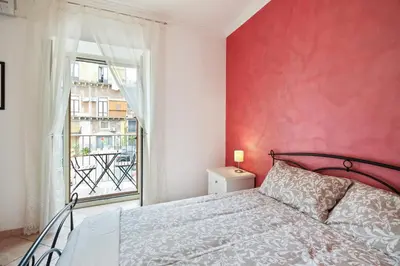 Letto o letti in una camera di GuestHost - Central Flat with Balconies and Bicycle!