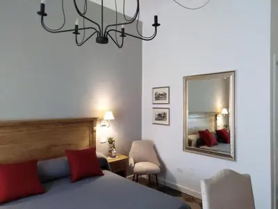 Letto o letti in una camera di Residenza Ponente
