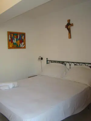 Letto o letti in una camera di Casa Paradiso