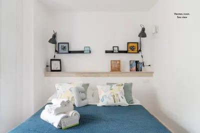 Letto o letti in una camera di Casa VerbaVolant