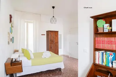Letto o letti in una camera di Casa VerbaVolant
