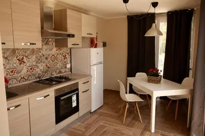 Cucina o angolo cottura di Katana suites beach