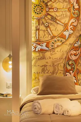 Letto o letti in una camera di Marla's boutique rooms