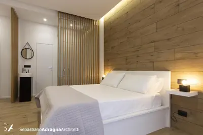 Letto o letti in una camera di Le Dimore Degli Archi Catania