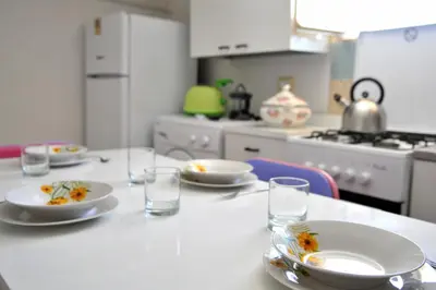 Cucina o angolo cottura di Casa Taro