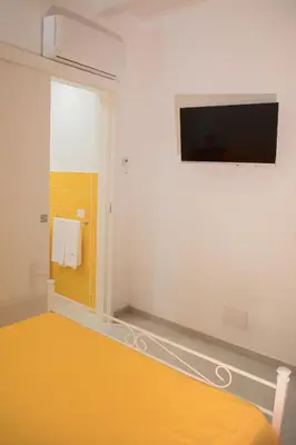 Letto o letti in una camera di Chibao