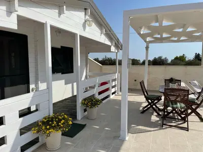 TV o dispositivi per l'intrattenimento presso Casetta Arùci Marzamemi Holidays