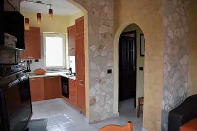 Cucina o angolo cottura di Casa Maya