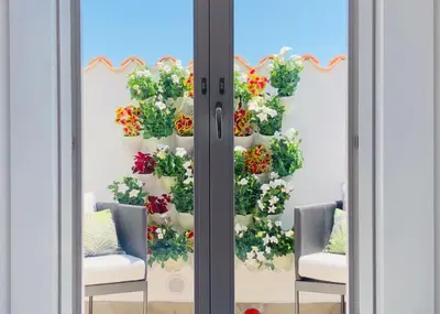 Balcone o terrazza di Alma White Suite