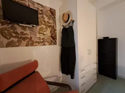 TV o dispositivi per l'intrattenimento presso Falso Pepe Marzamemi Apartment