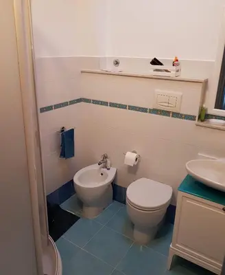 Bagno di Casa La Rosa - Residence Rada delle Tortore