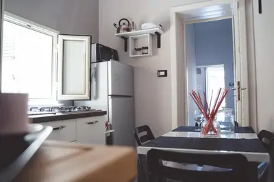 Cucina o angolo cottura di AMURI CASA VACANZE
