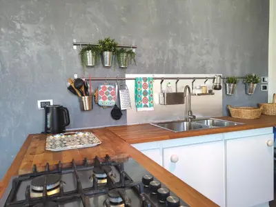 Cucina o angolo cottura di Residenza Borgia · Residenza Borgia Piazza Duomo View Central Ortigia