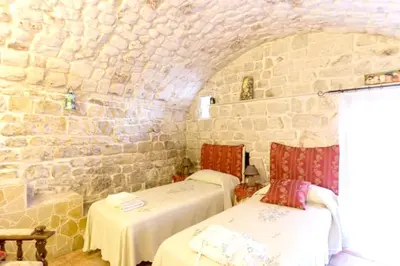 Letto o letti in una camera di Comfortable Apartment in Modica, 80 m² + Terrace