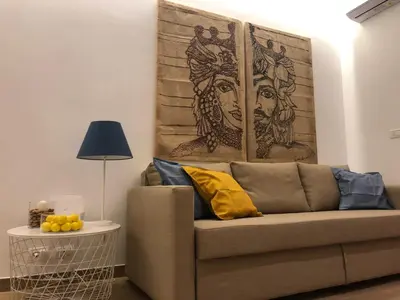 Area soggiorno di Nesh House