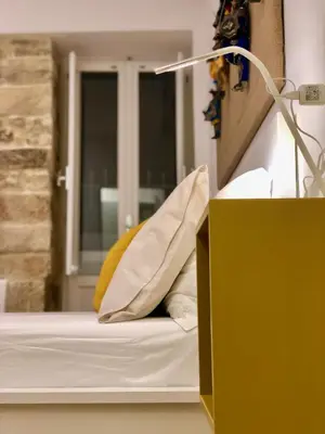 Letto o letti in una camera di Nesh House