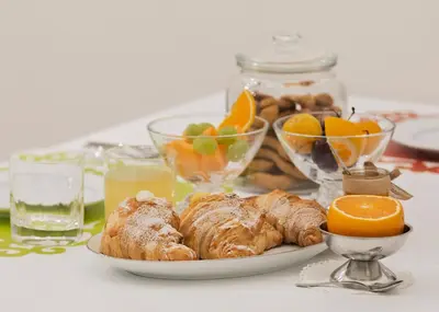 Cibo presso il bed & breakfast o nelle vicinanze