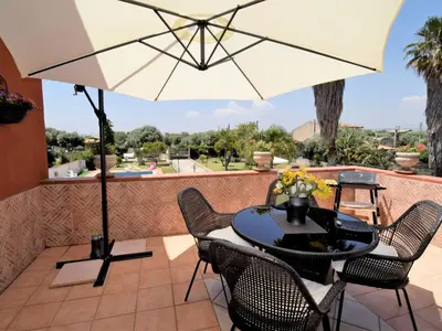 Balcone o terrazza di Apartment White Pool by Interhome