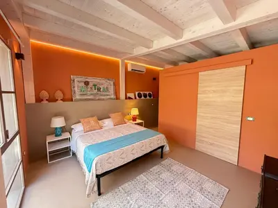 Letto o letti in una camera di Azalo Country House