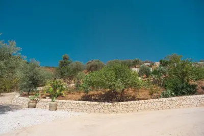 Paesaggio naturale nelle vicinanze of country house