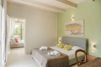 Letto o letti in una camera di Azalo Country House